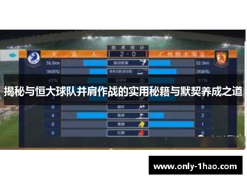揭秘与恒大球队并肩作战的实用秘籍与默契养成之道